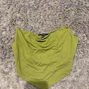 Forever 21 Olive Camisole Top